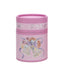 Bagutta Candela Pasquale in Bicchiere Decorato Campanelle Rosa con Tealight 6,5x8,5 cm