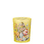 Bagutta Candela Pasquale in Bicchiere Decorato Uova Giallo con Tealight 6,5x8,5 cm