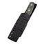 Fodero Kydex coltello fisso QSP Bison Micarta verde verticale