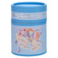 Bagutta Candela Pasquale in Bicchiere Decorato Campanelle Azzurro con Tealight 7,5x10,5 cm