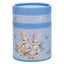 Bagutta Candela Pasquale in Bicchiere Decorato Uova Azzurro con Tealight 7,5x10,5 cm