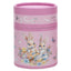 Bagutta Candela Pasquale in Bicchiere Decorato Uova Rosa con Tealight 7,5x10,5 cm