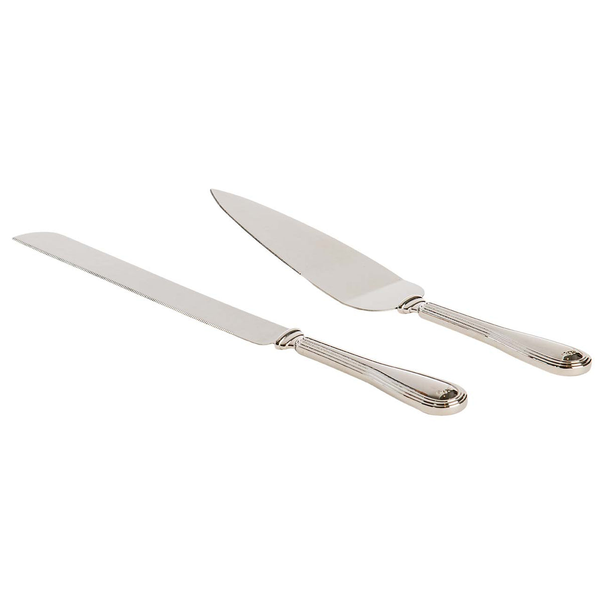 Bagutta Set Coltello e Pala per Torta Certificati per Uso Alimentare 2 pezzi