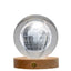 Bagutta Sfera di Cristallo LED USB Globo Terrestre Diametro 10 cm Base in Legno