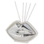 Bagutta Love Profumatore per Ambienti Labbra Argentate 14x7x9 cm Fragranza Inclusa