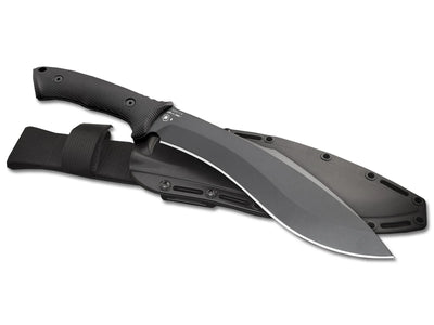 Spartan Blades Harsey Kukri SBSL007BK dettaglio lama ricurva kukri