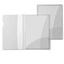 Cartella con doppia tasca Capri 69/2 - A4 - PVC - trasparente liscio - Sei Rota - conf. 5 pezzi