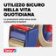 Dispenser nastro Tesa 6300 vista laterale struttura metallo