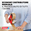 DISPENSER TENDI NASTRO MANUALE TESA 6300 ECONOMY CON FRIZIONE PER NASTRI FINO A 50 mm
