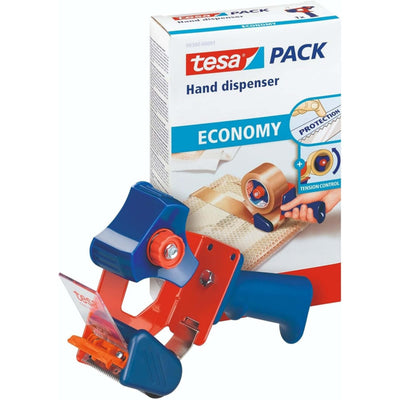 Dispenser nastro Tesapack 6300 Economy in metallo con frizione per nastri fino 50mm
