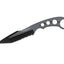 United Cutlery UC2735 Combat Fighter lama tanto AUS-6 11,1 cm parzialmente seghettata manico scheletrato