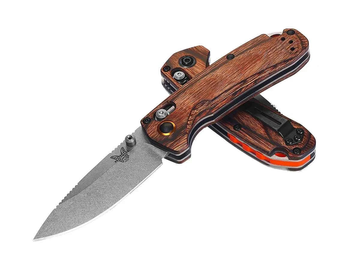 Benchmade NORTH FORK 15032 STABILIZED WOOD