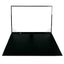 Sottomani doppio in similpelle - nero - 48 x 32 cm - City Time