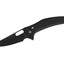 Coltello EDC QSP Emu G-10 14C28N black nero texture QS164-C2
