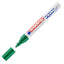 Marcatore permanente a vernice 750 - punta tonda - da 2 a 4 mm - verde - Edding