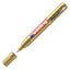 Marcatore permanente a vernice 750 - punta tonda - da 2 a 4 mm - oro - Edding