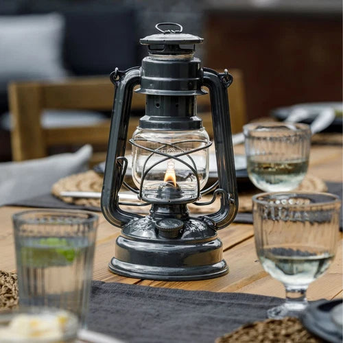 Feuerhand HURRICANE LANTERN BABY SPECIAL 276 (276-7016) Anthracite Grey