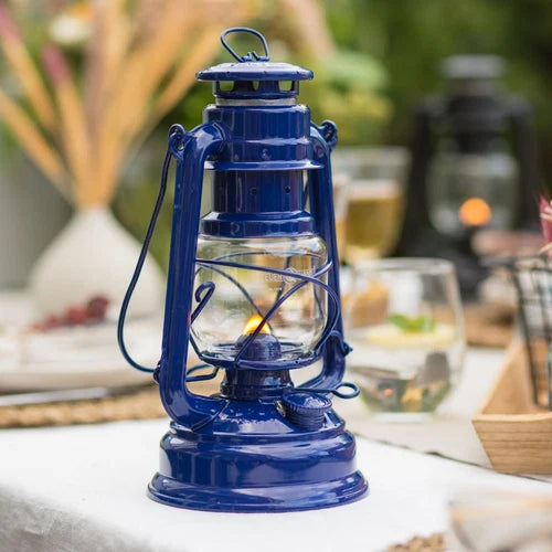 Feuerhand HURRICANE LANTERN BABY SPECIAL 276 (276-BLAU) Cobalt Blue