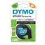 Nastro Letratag 912080 - 12 mm x 4 mt - metallo - argento - Dymo