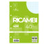 Ricambi forati Quaxima - A4 - 4 mm - 80 gr - Pigna - conf. 40 pezzi