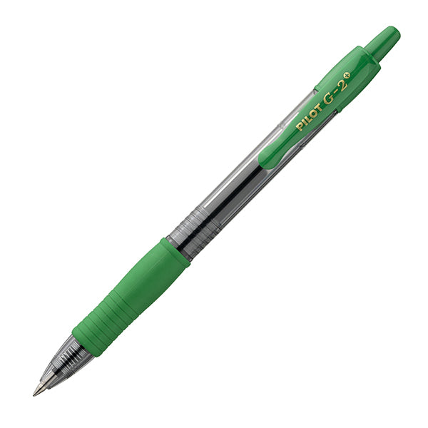 Roller gel a scatto G-2+ - punta 0,7mm - verde - Pilot