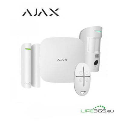 Ajax StarterKit Cam HDR Bianco Wi-Fi / 2G / Ethernet