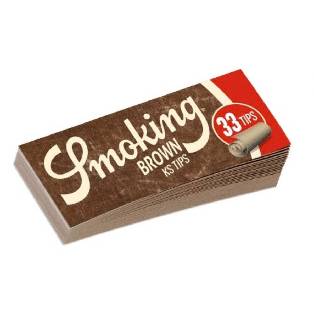 PROV-C02268002
Smoking Brown King Size Tips Filtri in Cartoncino 60 x 25 mm (50 libretti x 33 fogli)