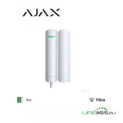 Ajax Superior DoorProtect Plus Fibra - Rilevatore porte&finestre magnetico bianc