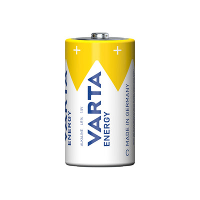 Varta Energy Pile Alcaline C LR14 MN1400 Mezza Torcia 1,5 V Blister 2 Pezzi