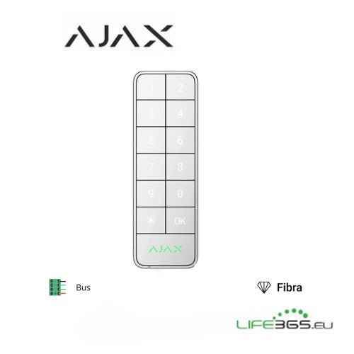 Ajax Superior Keypad Fibra white Outdoor - Tastiera cablata per esterni bianco