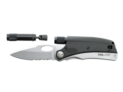 Tool Logic SLP1 coltello pieghevole con luce LED magnetica integrata