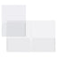 Cartella con doppia tasca Full - A4 - PP - trasparente - King Mec