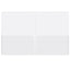 Cartella con doppia tasca Full - A4 - PP - trasparente - King Mec