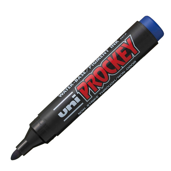 Marcatore Uni Prockey M122 - punta conica da 1,20-1,80mm  - blu - Uni Mitsubishi