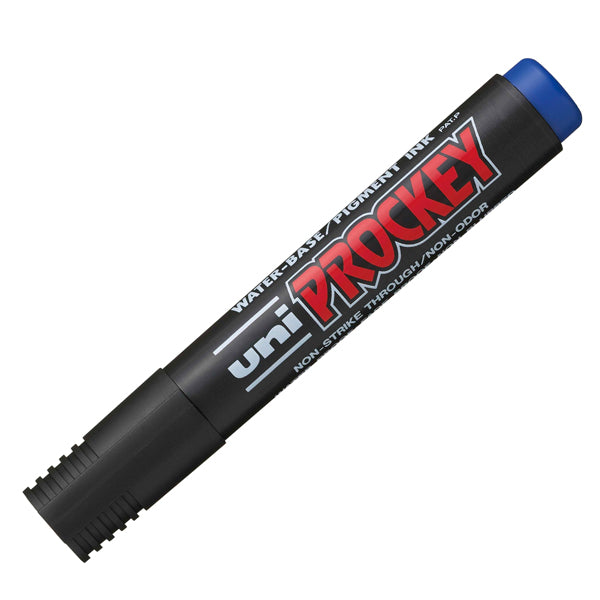 Marcatore Uni Prockey M122 - punta conica da 1,20-1,80mm  - blu - Uni Mitsubishi