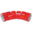 Nastro adesivo 350 - 5 cm x 66 m - PVC - rosso - Eurocel