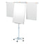 Lavagna portablocco Classic con ruote - 100 x 70 cm - bracci estensibili - bianco - Nobo