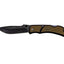Outdoor Edge Chasm 2.5 Brown acciaio 8Cr13MoV Black Stonewash Zytel lama 6,4 cm 31 gr Back Lock - vista principale