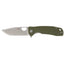 Honey Badger Tanto Small FRN verde HB1343, lama 8Cr13MoV tanto punta robusta
