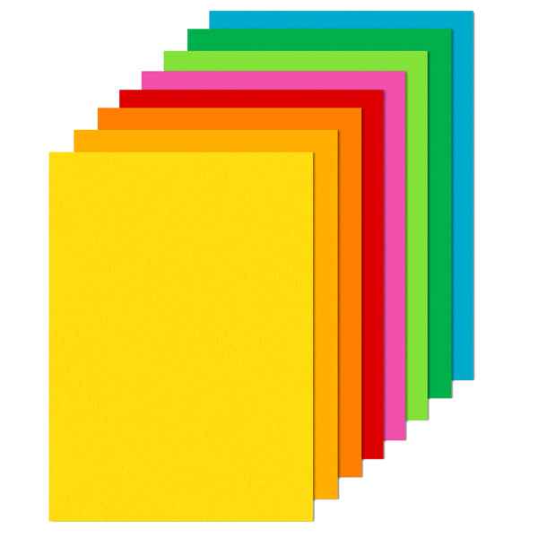 Carta Rismaluce - A3 - 90 gr - mix 8 colori - Favini - conf. 300 fogli