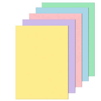 Carta Rismacqua - A4 - 140 gr - mix 5 colori - Favini - conf. 200 fogli