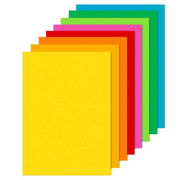 Carta Rismaluce - A3 - 200 gr - mix 8 colori - Favini - conf. 125 fogli