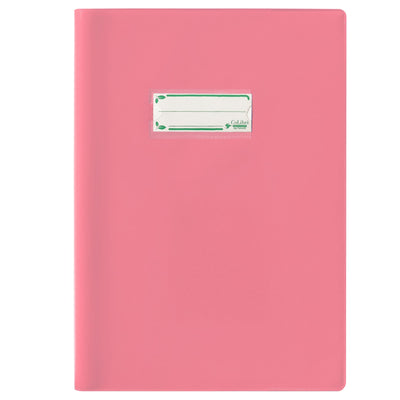 Copertina Copri Maxi Favorit Colibri 180 micron rosa laccato A4 con alette e segna nome bio-based riciclabile