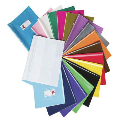 Coprimaxi Gold - 21 x 30 cm - PVC - 300 mic - c/alette - laccato - blu - Colorosa