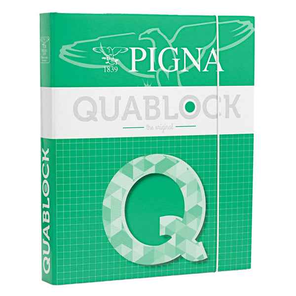 Raccoglitore Quablock - A4 - 4 anelli tondi 30 mm - dorso 4 cm - Pigna