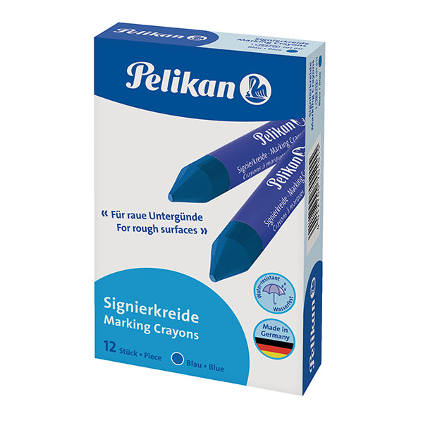 Pastello industriale 762 - blu - Pelikan - scatola 12 pezzi