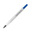 Refill roller Quink standard - punta fine  - metallo - blu - Parker