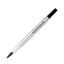 Refill roller Quink standard - punta fine - metallo - nero - Parker