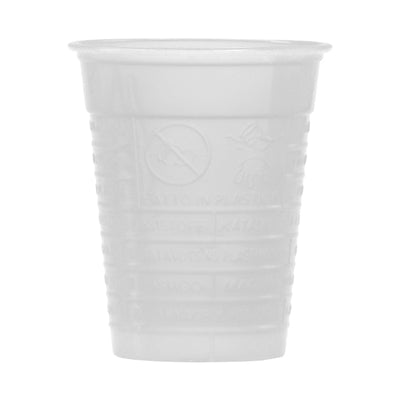 Bicchieri - monouso - 200 cc - bianco - Dopla - conf. 100 pezzi