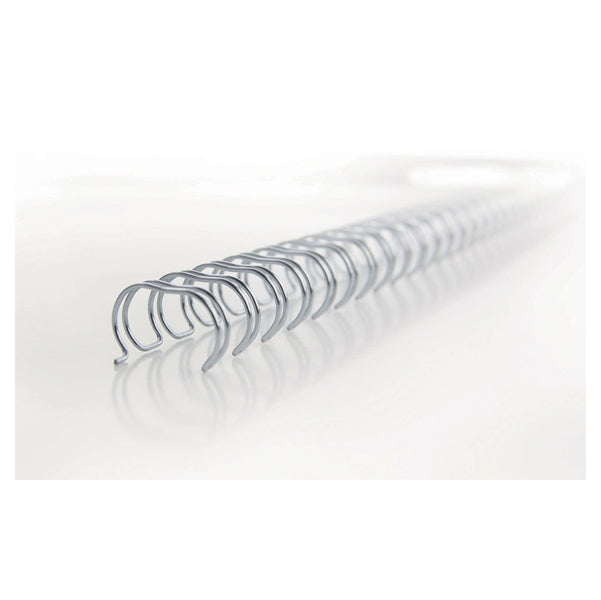 Dorsi spirale - metallo - 34 anelli passo 3:1 - 6,3 mm - bianco - GBC - scatola 100 pezzi